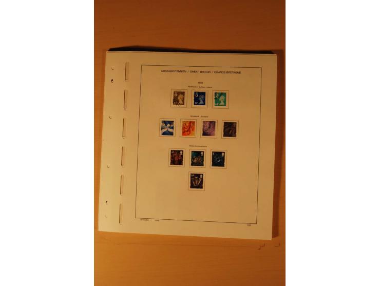 1841/1999, gestempelte Sammlung, dazu Alderney, Guernsey, Jersey und Irland