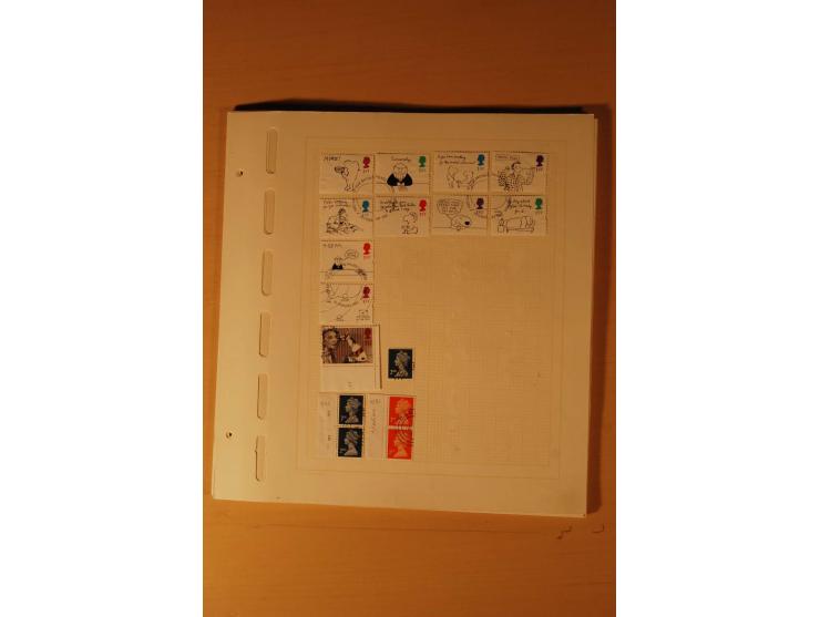 1841/1999, gestempelte Sammlung, dazu Alderney, Guernsey, Jersey und Irland