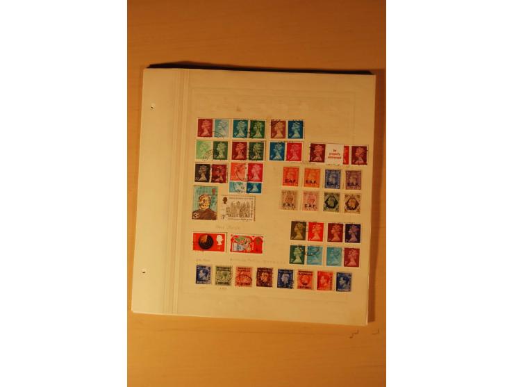 1841/1999, gestempelte Sammlung, dazu Alderney, Guernsey, Jersey und Irland
