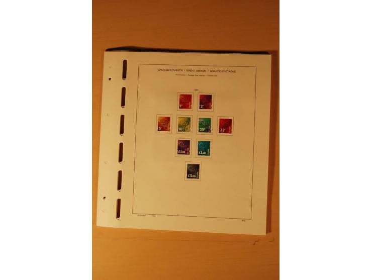 1841/1999, gestempelte Sammlung, dazu Alderney, Guernsey, Jersey und Irland