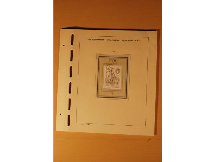 1841/1999, gestempelte Sammlung, dazu Alderney, Guernsey, Jersey und Irland