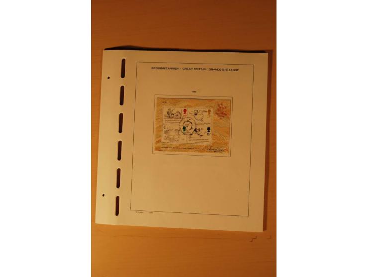 1841/1999, gestempelte Sammlung, dazu Alderney, Guernsey, Jersey und Irland