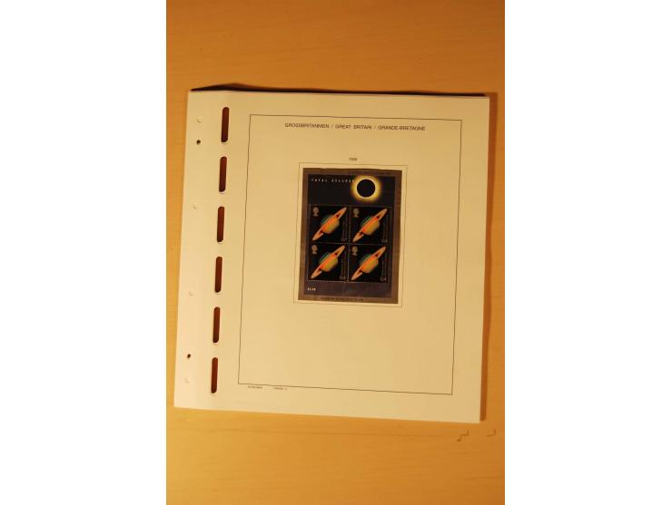 1841/1999, gestempelte Sammlung, dazu Alderney, Guernsey, Jersey und Irland