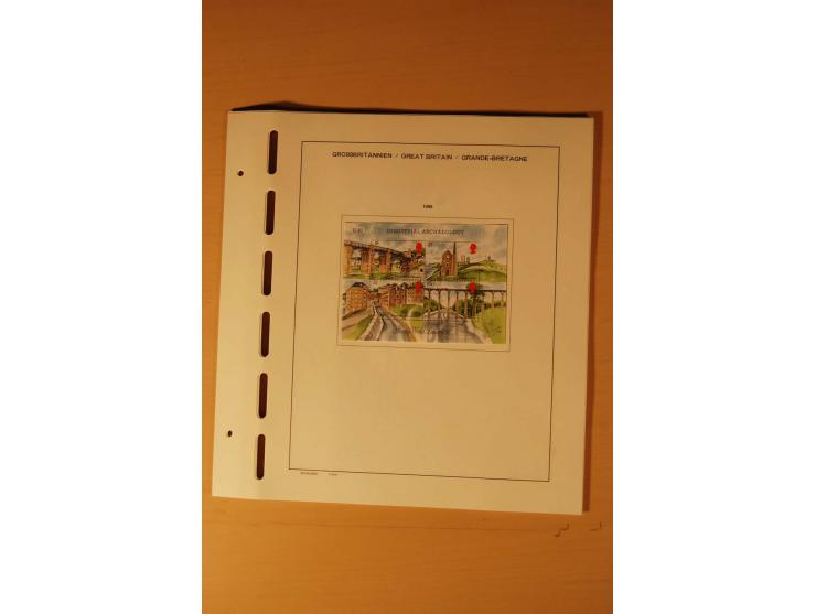 1841/1999, gestempelte Sammlung, dazu Alderney, Guernsey, Jersey und Irland