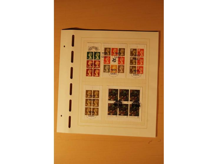 1841/1999, gestempelte Sammlung, dazu Alderney, Guernsey, Jersey und Irland