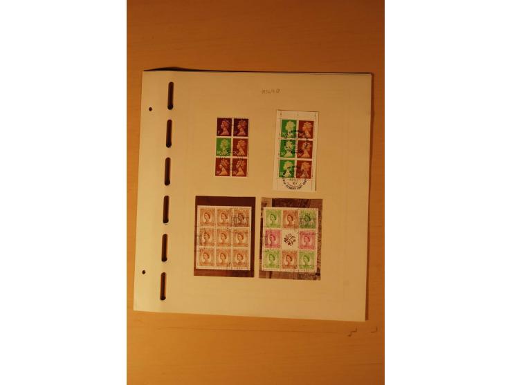 1841/1999, gestempelte Sammlung, dazu Alderney, Guernsey, Jersey und Irland