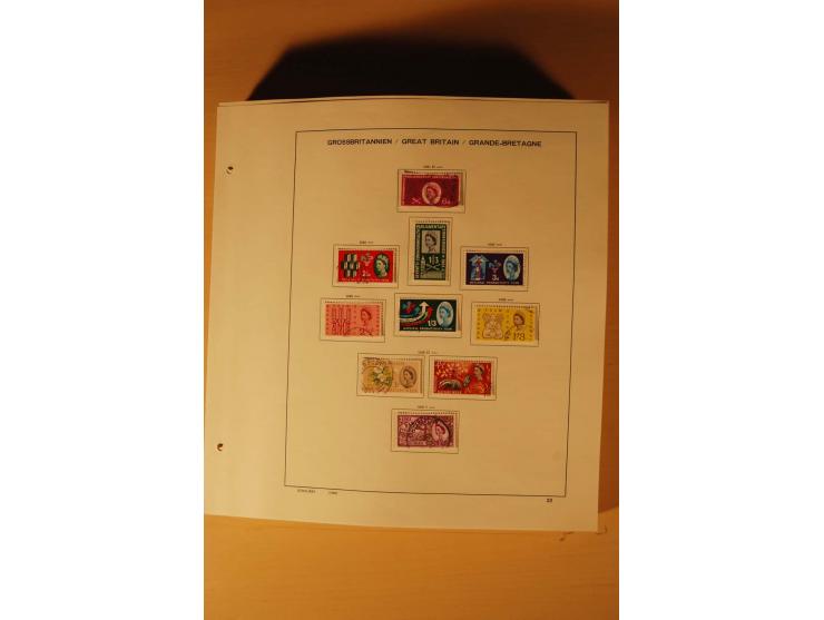 1841/1999, gestempelte Sammlung, dazu Alderney, Guernsey, Jersey und Irland