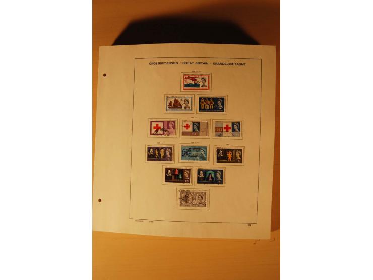 1841/1999, gestempelte Sammlung, dazu Alderney, Guernsey, Jersey und Irland