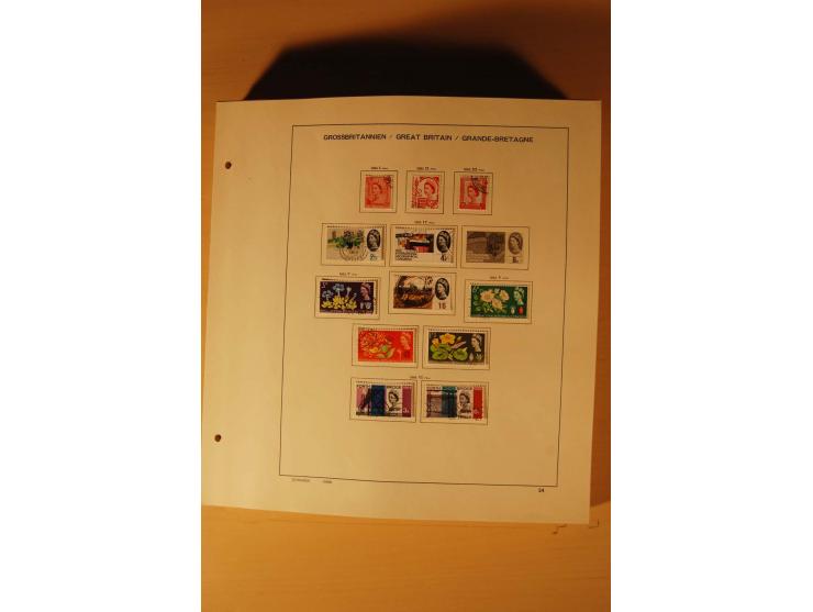 1841/1999, gestempelte Sammlung, dazu Alderney, Guernsey, Jersey und Irland