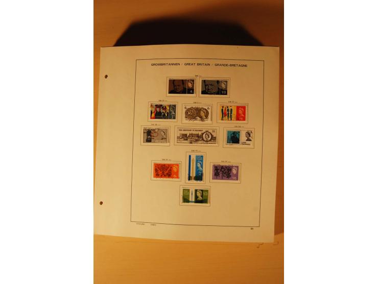 1841/1999, gestempelte Sammlung, dazu Alderney, Guernsey, Jersey und Irland