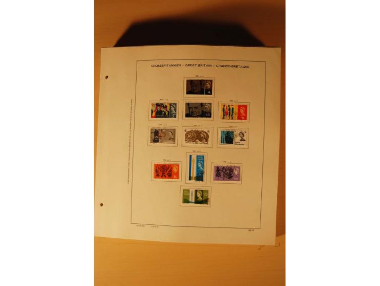 1841/1999, gestempelte Sammlung, dazu Alderney, Guernsey, Jersey und Irland