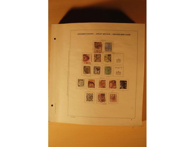1841/1999, gestempelte Sammlung, dazu Alderney, Guernsey, Jersey und Irland