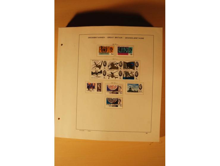 1841/1999, gestempelte Sammlung, dazu Alderney, Guernsey, Jersey und Irland