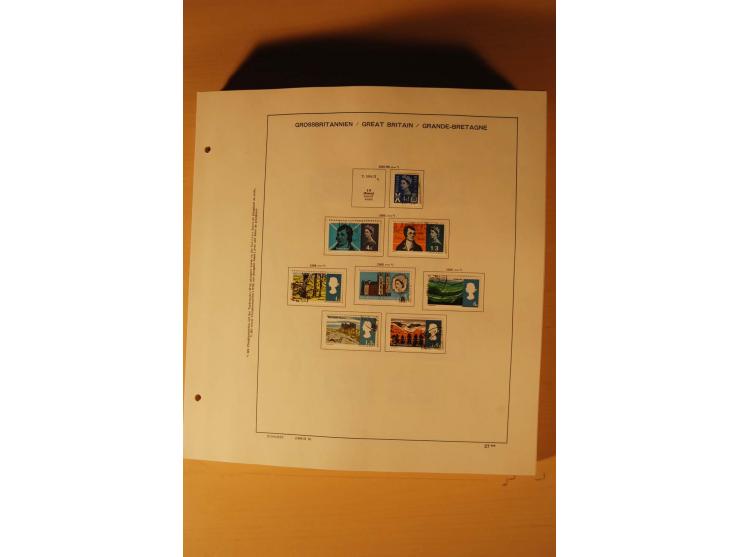 1841/1999, gestempelte Sammlung, dazu Alderney, Guernsey, Jersey und Irland