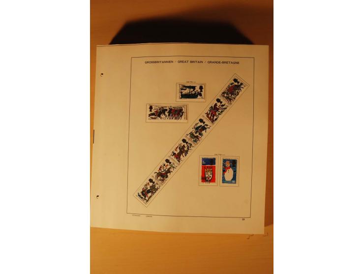 1841/1999, gestempelte Sammlung, dazu Alderney, Guernsey, Jersey und Irland