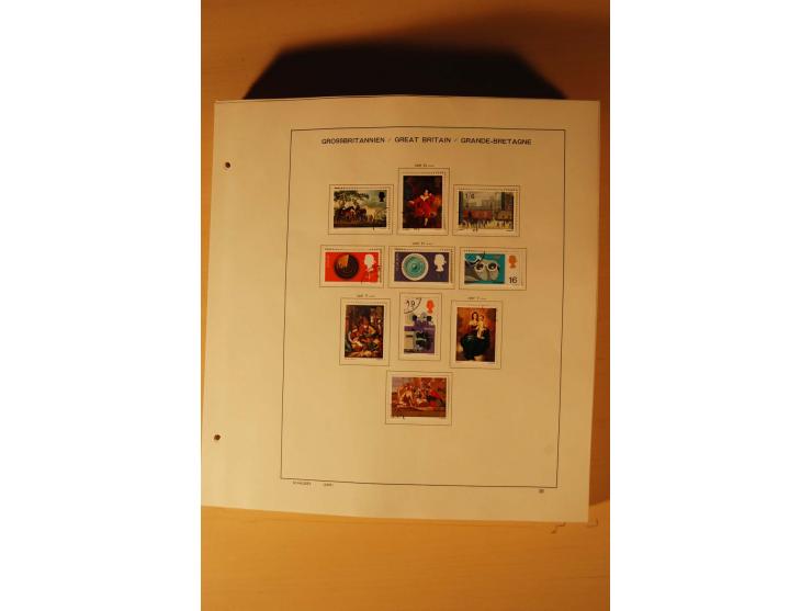 1841/1999, gestempelte Sammlung, dazu Alderney, Guernsey, Jersey und Irland