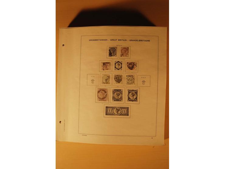 1841/1999, gestempelte Sammlung, dazu Alderney, Guernsey, Jersey und Irland