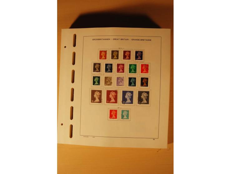 1841/1999, gestempelte Sammlung, dazu Alderney, Guernsey, Jersey und Irland