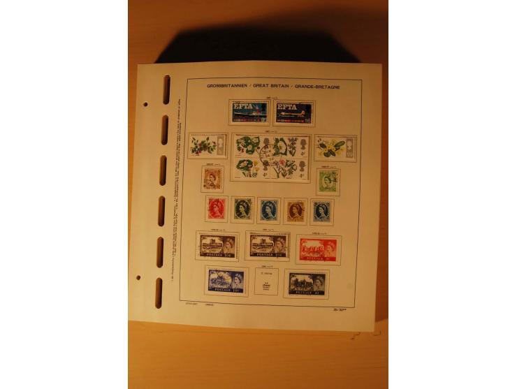 1841/1999, gestempelte Sammlung, dazu Alderney, Guernsey, Jersey und Irland