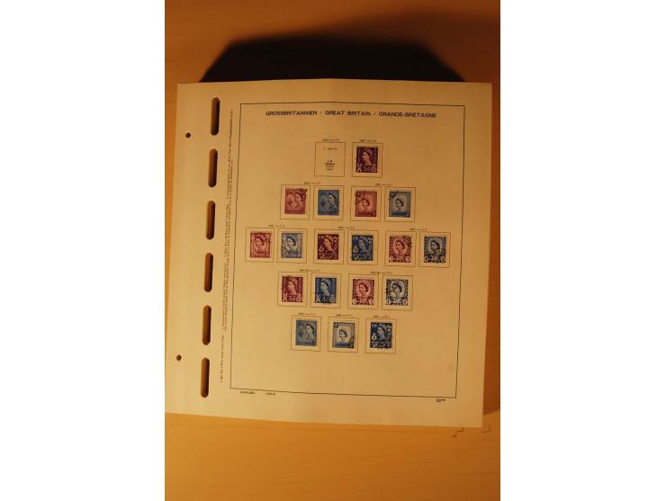 1841/1999, gestempelte Sammlung, dazu Alderney, Guernsey, Jersey und Irland