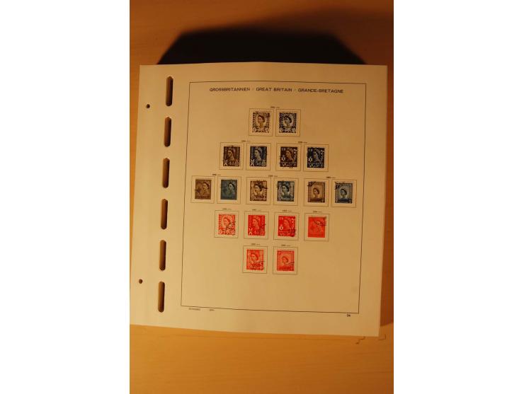 1841/1999, gestempelte Sammlung, dazu Alderney, Guernsey, Jersey und Irland