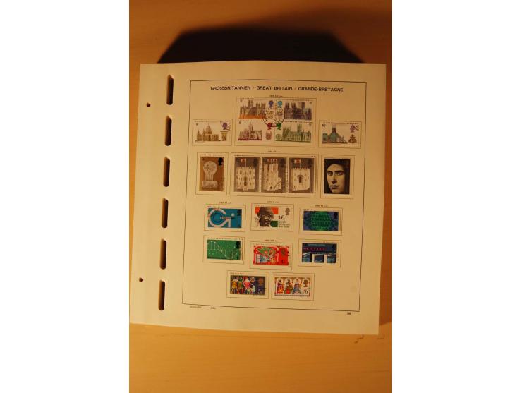 1841/1999, gestempelte Sammlung, dazu Alderney, Guernsey, Jersey und Irland