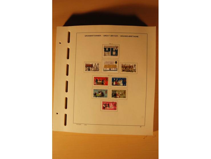 1841/1999, gestempelte Sammlung, dazu Alderney, Guernsey, Jersey und Irland