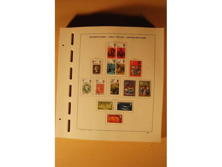1841/1999, gestempelte Sammlung, dazu Alderney, Guernsey, Jersey und Irland