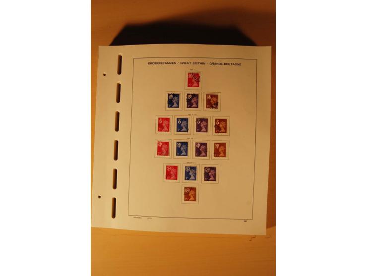 1841/1999, gestempelte Sammlung, dazu Alderney, Guernsey, Jersey und Irland