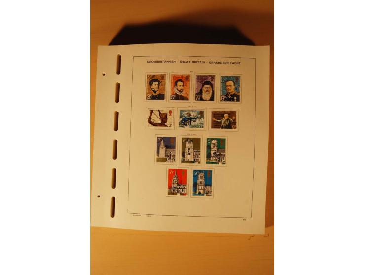 1841/1999, gestempelte Sammlung, dazu Alderney, Guernsey, Jersey und Irland