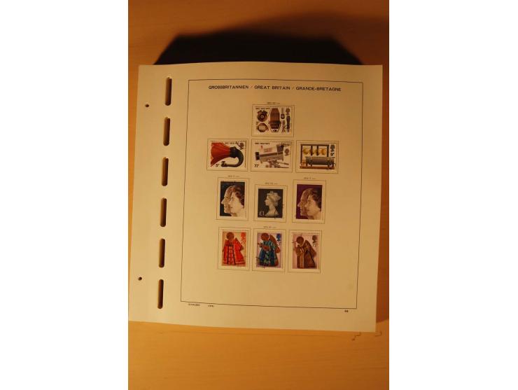1841/1999, gestempelte Sammlung, dazu Alderney, Guernsey, Jersey und Irland