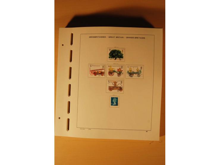 1841/1999, gestempelte Sammlung, dazu Alderney, Guernsey, Jersey und Irland