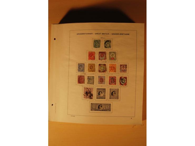 1841/1999, gestempelte Sammlung, dazu Alderney, Guernsey, Jersey und Irland