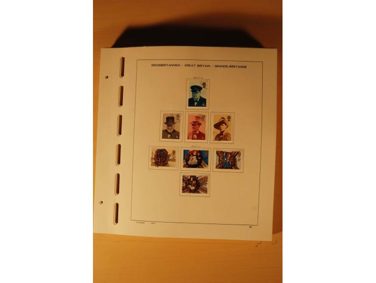 1841/1999, gestempelte Sammlung, dazu Alderney, Guernsey, Jersey und Irland