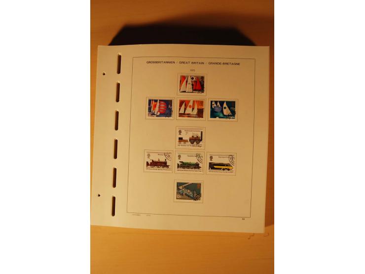 1841/1999, gestempelte Sammlung, dazu Alderney, Guernsey, Jersey und Irland