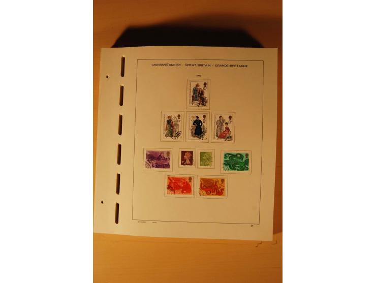 1841/1999, gestempelte Sammlung, dazu Alderney, Guernsey, Jersey und Irland