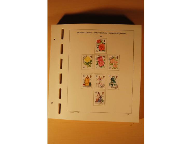 1841/1999, gestempelte Sammlung, dazu Alderney, Guernsey, Jersey und Irland