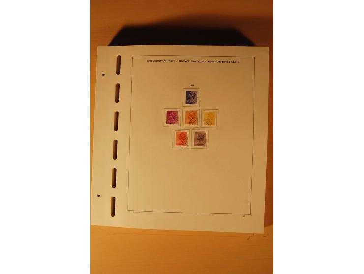 1841/1999, gestempelte Sammlung, dazu Alderney, Guernsey, Jersey und Irland