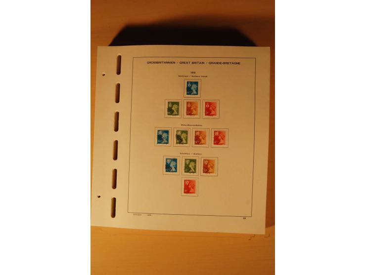 1841/1999, gestempelte Sammlung, dazu Alderney, Guernsey, Jersey und Irland