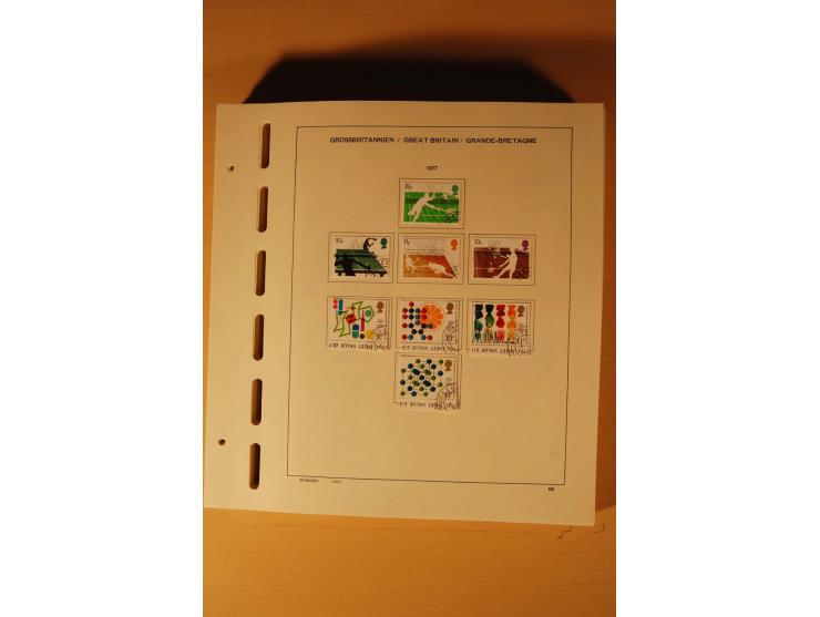 1841/1999, gestempelte Sammlung, dazu Alderney, Guernsey, Jersey und Irland