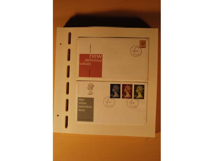 1841/1999, gestempelte Sammlung, dazu Alderney, Guernsey, Jersey und Irland