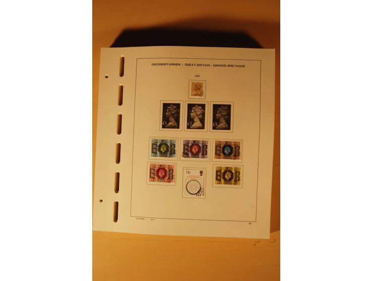 1841/1999, gestempelte Sammlung, dazu Alderney, Guernsey, Jersey und Irland