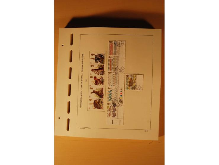 1841/1999, gestempelte Sammlung, dazu Alderney, Guernsey, Jersey und Irland