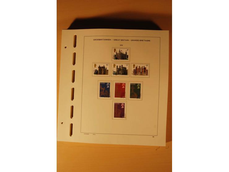 1841/1999, gestempelte Sammlung, dazu Alderney, Guernsey, Jersey und Irland
