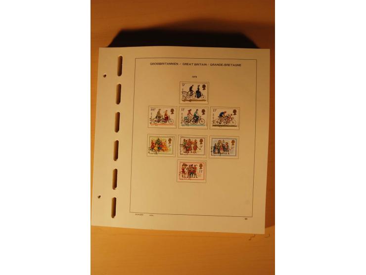 1841/1999, gestempelte Sammlung, dazu Alderney, Guernsey, Jersey und Irland