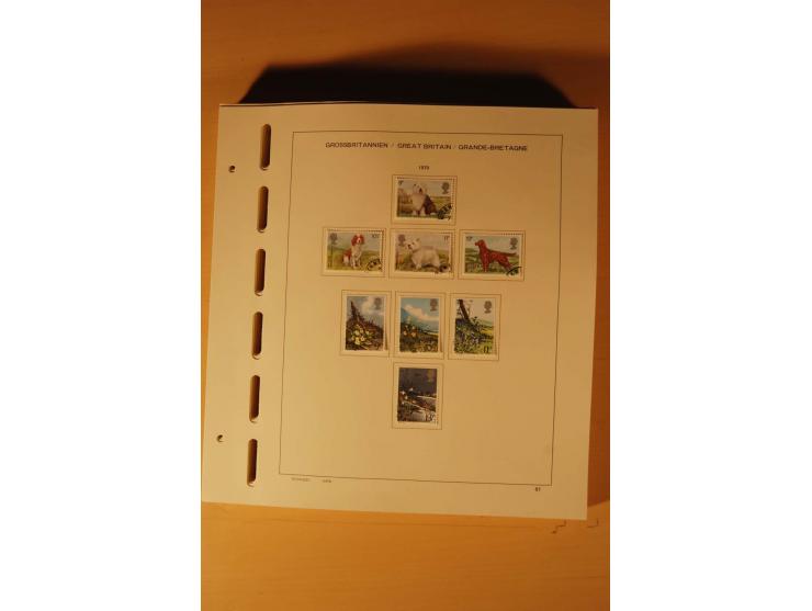 1841/1999, gestempelte Sammlung, dazu Alderney, Guernsey, Jersey und Irland