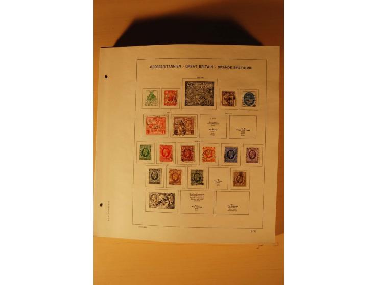 1841/1999, gestempelte Sammlung, dazu Alderney, Guernsey, Jersey und Irland