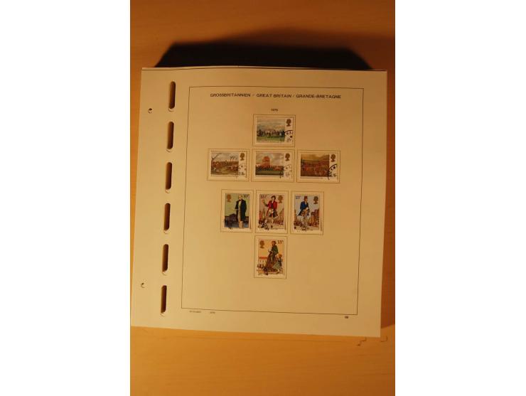 1841/1999, gestempelte Sammlung, dazu Alderney, Guernsey, Jersey und Irland