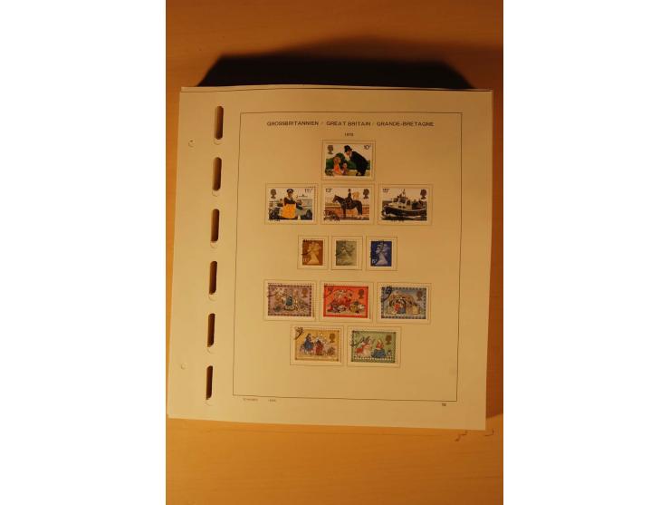 1841/1999, gestempelte Sammlung, dazu Alderney, Guernsey, Jersey und Irland