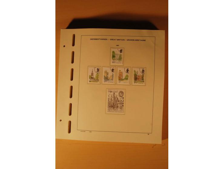 1841/1999, gestempelte Sammlung, dazu Alderney, Guernsey, Jersey und Irland